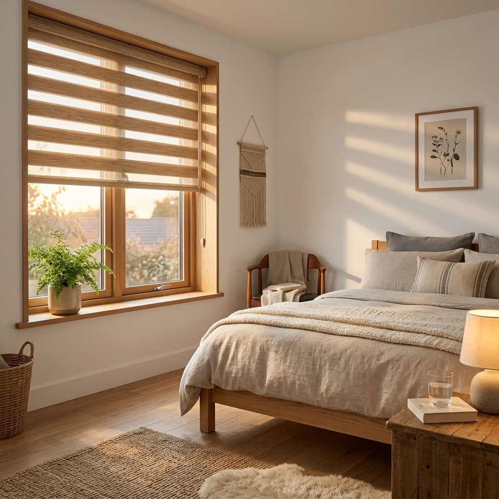 Büyükçekmece Bambu Zebra Perde