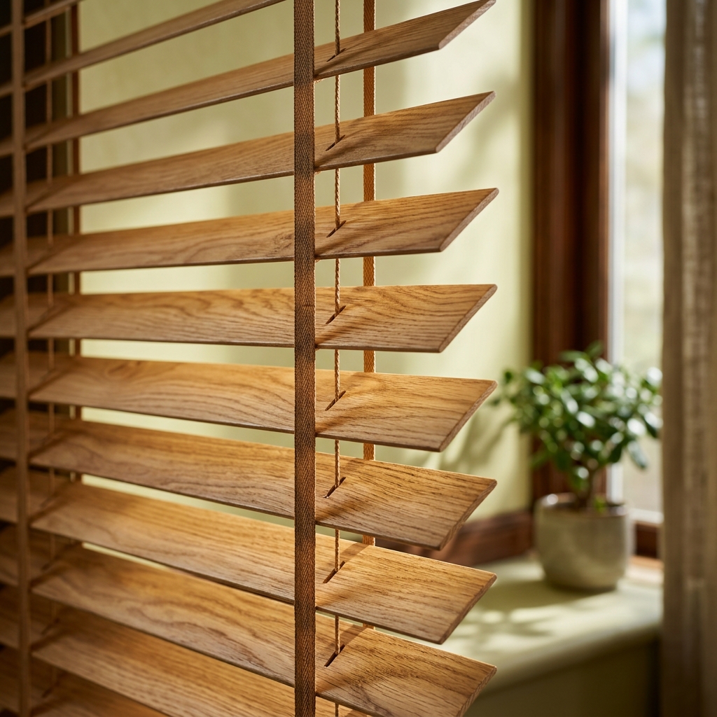 50mm Ahşap Jaluzi - Görsel 1