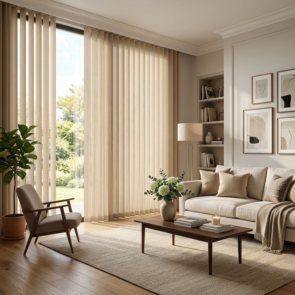 Kumaş Dikey Perde - Görsel 1